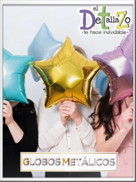 Catálñolo Globos  Metalicos